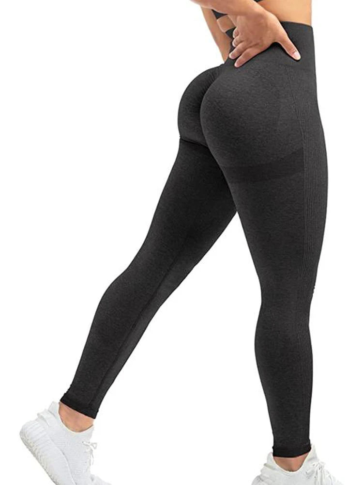 Seamless High Waist Elastic Yoga Leggings