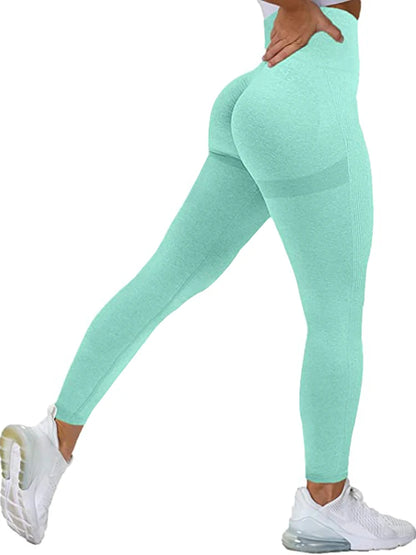 Seamless High Waist Elastic Yoga Leggings