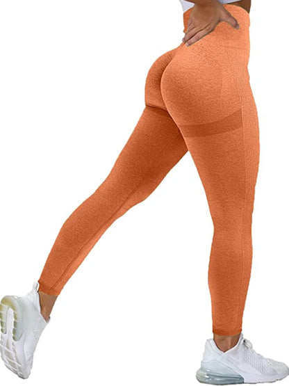 Seamless High Waist Elastic Yoga Leggings