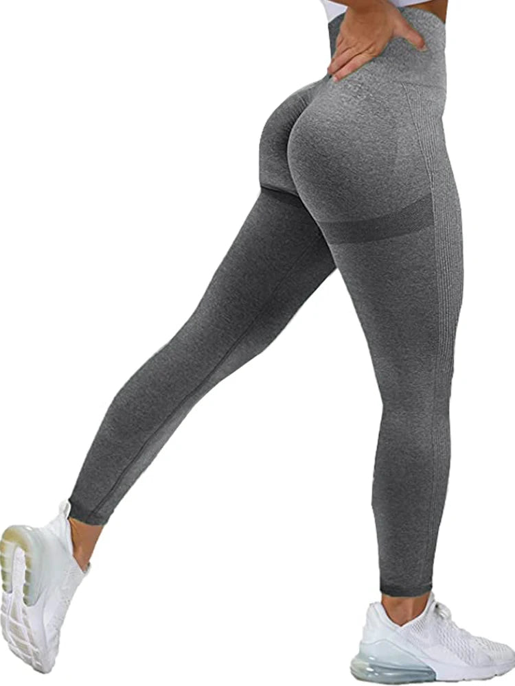 Seamless High Waist Elastic Yoga Leggings