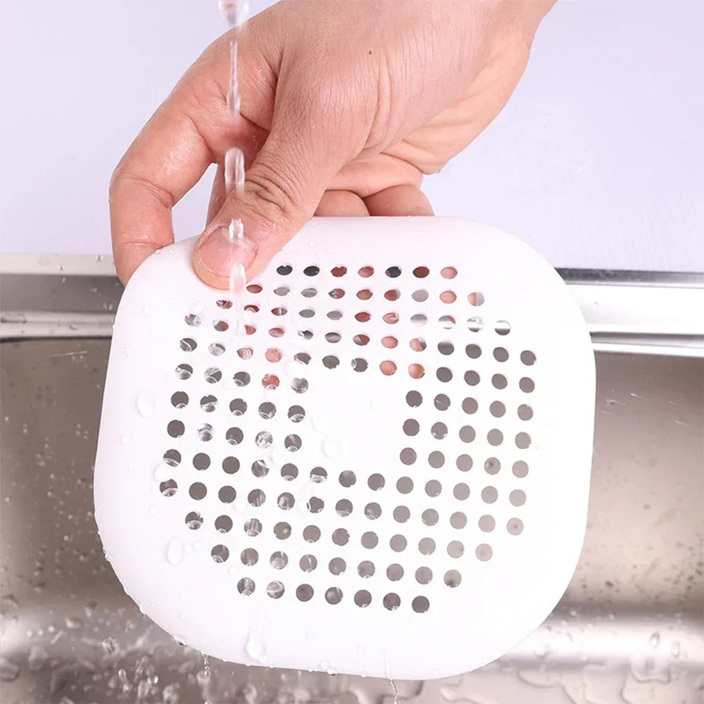 Hair Filter Shower Drain Plug and Sink Strainer