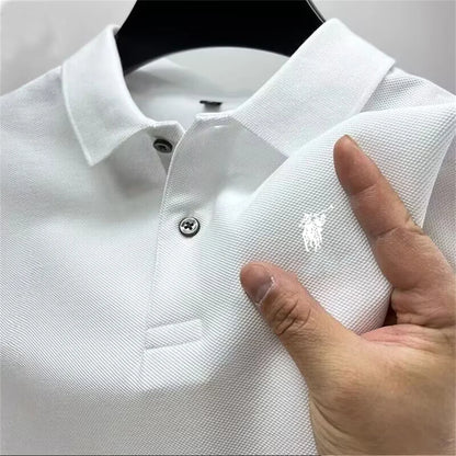 High-End Summer Polo Shirt for Men