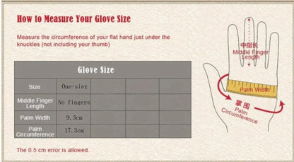 Gants demi-doigts en laine tricotée en peluche pour femmes