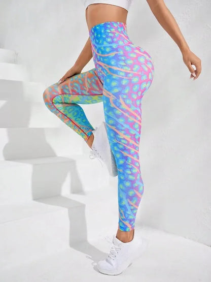 Seamless High Waisted Leggings and Top Set