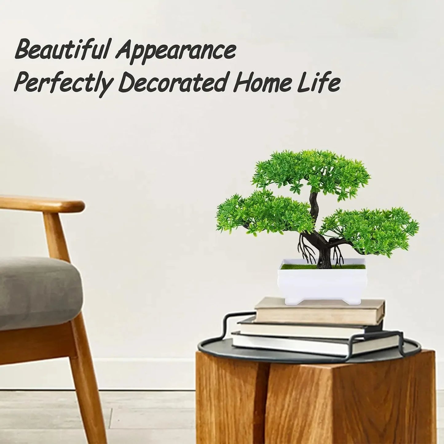 Artificial Bonsai Plants and Simulated Tree for Table Ornaments