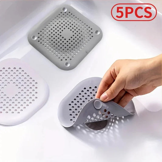 Hair Filter Shower Drain Plug and Sink Strainer