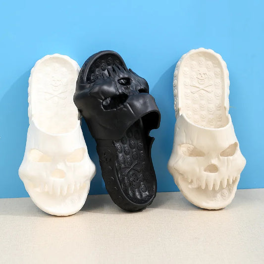 Skull-themed Family Casual Novelty Slippers