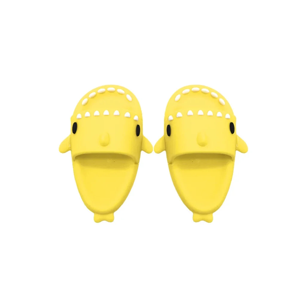Kid's Open Toe Junior Cute Shark Slippers