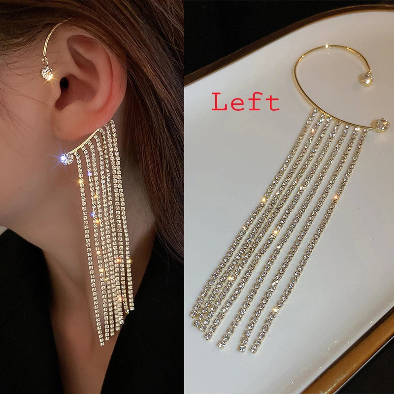 Luxury Star Butterfly Ear Cuffs