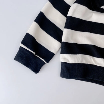 Langärmliges Plissee-Set für Mädchen