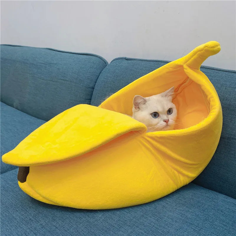 Banana Shaped Comfortable Pet Bedding