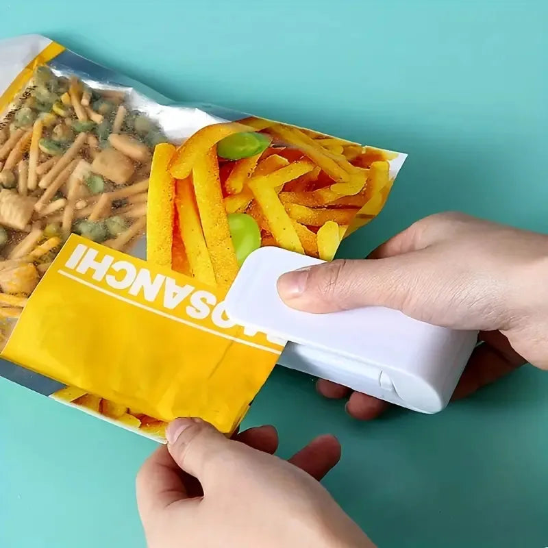 Portable Mini Heat Sealer - Food Bag Closure