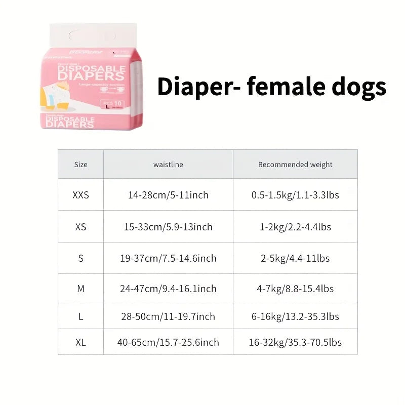 Pet Disposable Leak-proof Diaper Pad