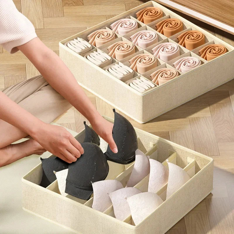 Wardrobe Clothes Storage Organizer Boxes - Drawer Separator