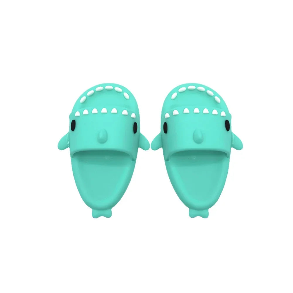 Kid's Open Toe Junior Cute Shark Slippers