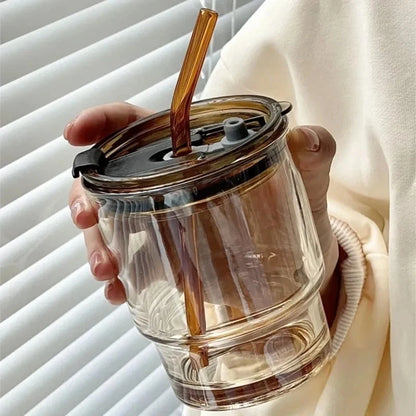 Ensemble de tasses en verre sans plomb de 450 ml