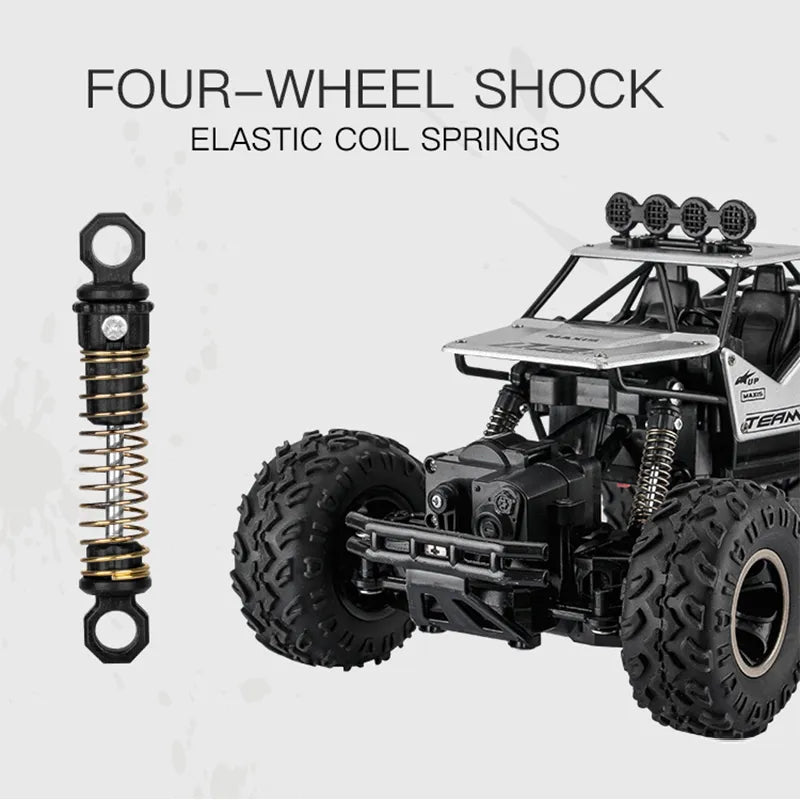 1:16 Scale 4WD RC Car with LED Lights
