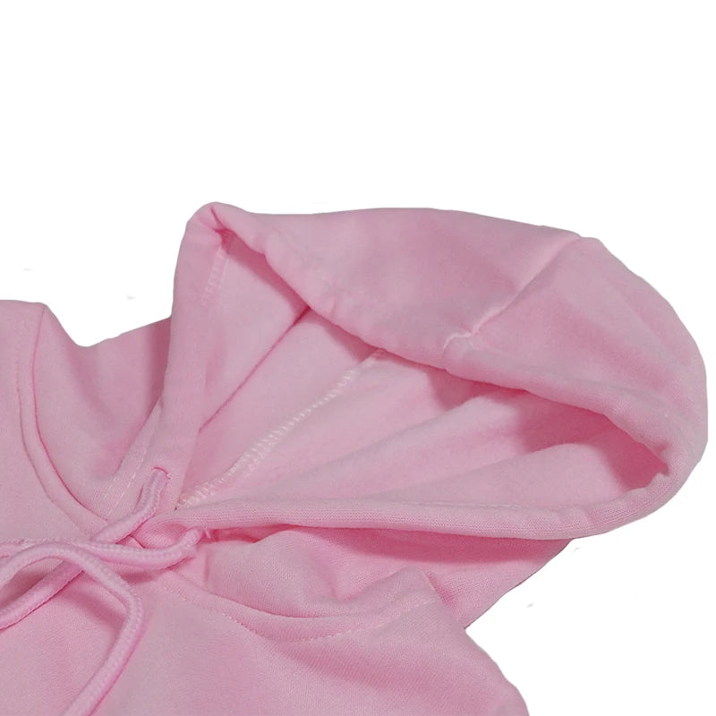 Kids Letter Print Long Sleeve Hoodie