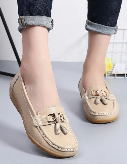 Mocassins décontractés à enfiler pour femmes