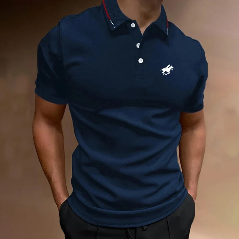 Kurzarm-Männer-Freizeit-Poloshirt