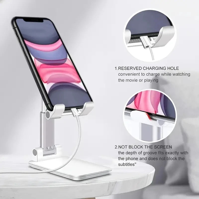 iPhone iPad Xiaomi Adjustable Desktop Tablet Holder - Universal Table Cell Phone Stand