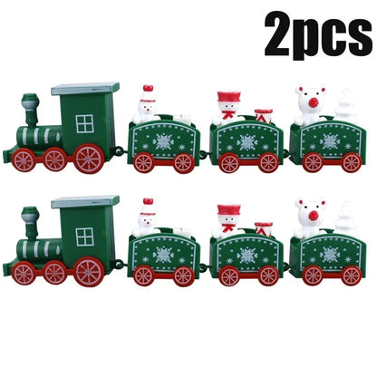 Christmas Train Ornaments