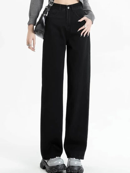 Women's High-Waisted Y2K Jeans