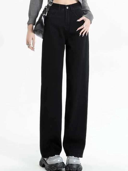 Jean taille haute Y2K pour femme