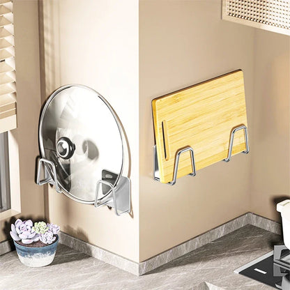 Self-Adhesive Stainless Steel Kitchen Sponge Rack