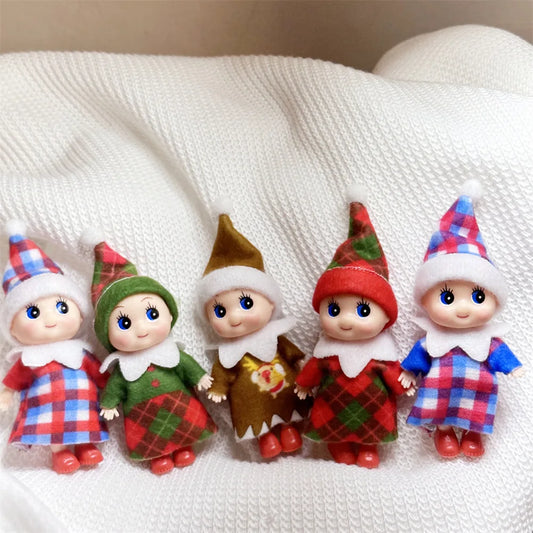 Mini Baby Elf Puppen Weihnachtsdekoration