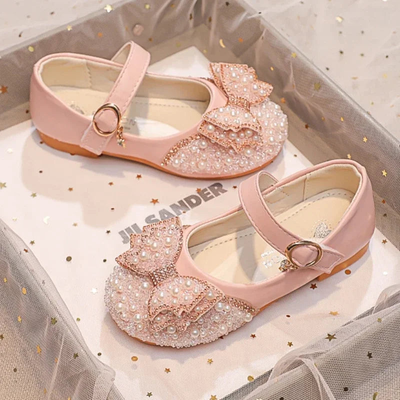 Chaussures de princesse à paillettes pour filles - Fête et mariage