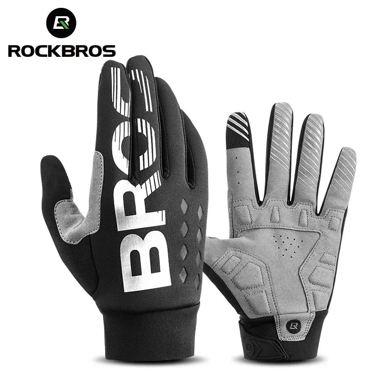 ROCKBROS Touch Screen Waterproof MTB Cycling Gloves