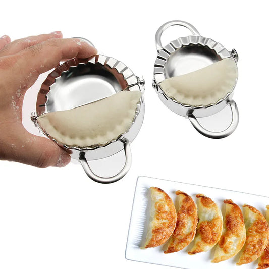 Stainless Steel Dumpling Mold Manual Kitchen Pastry Press