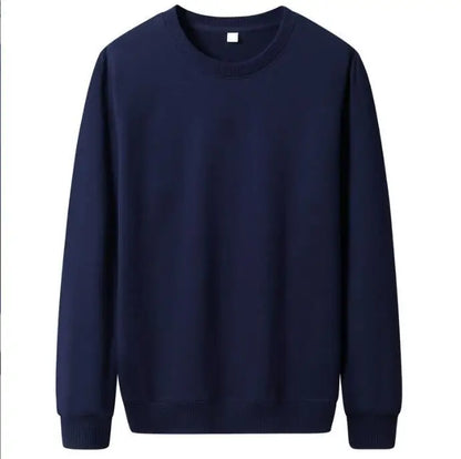 Lässiger, einfarbiger Kapuzenpullover für Herren - Herbst &amp; Winter