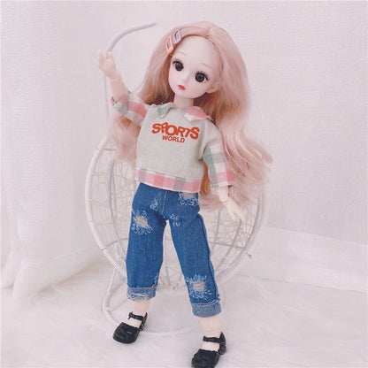 Girl's Festival Dress Up Princess Doll Toy