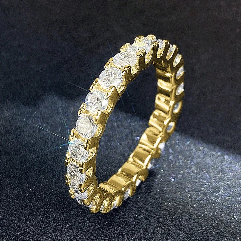 Weißer Zirkonia-Ring für Damen