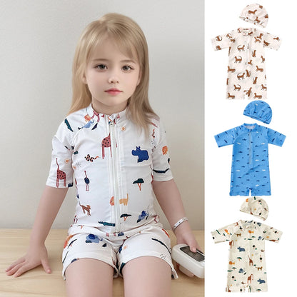 Cartoon Sommer Kurzarm Set für Kinder