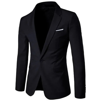 Blazer de costume d'affaires de haute qualité pour hommes - 9 couleurs