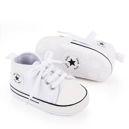 Baby Girls Boys Lightweight Non Slip Comfortable Indoor Outdoor Walking Sneakers