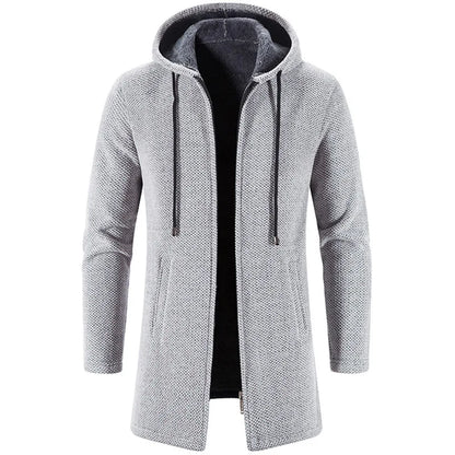 Men's  Autumn Winter Hot Warm Zipper Cardigan Sweaters