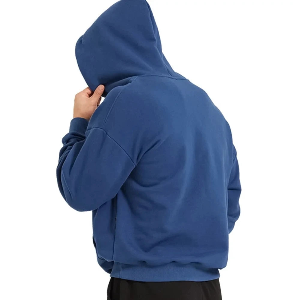 Lässiger Baumwoll-Hoodie für Herren