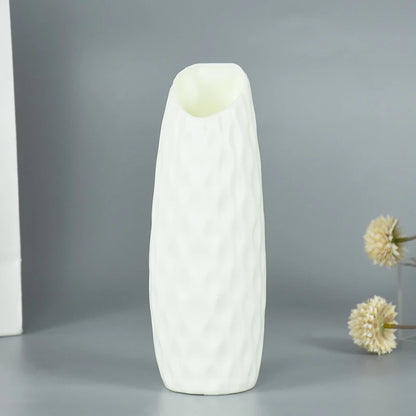 Vase à fleurs en plastique moderne Décoration de maison nordique