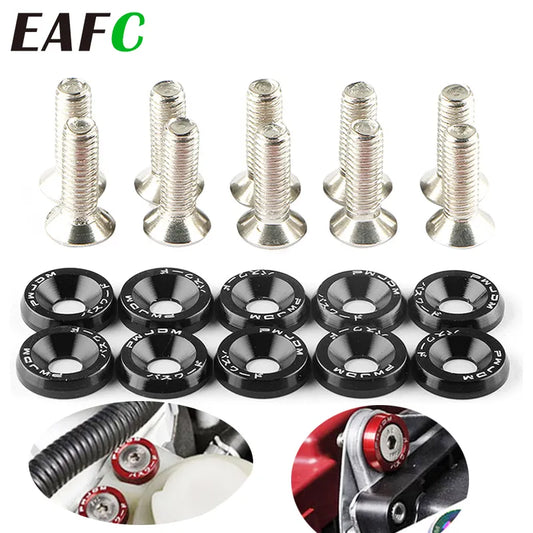 7-8 Pack - Hex Fasteners for JDM Car Mods