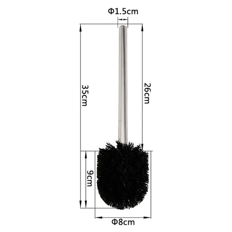 Brosse de toilette en acier inoxydable