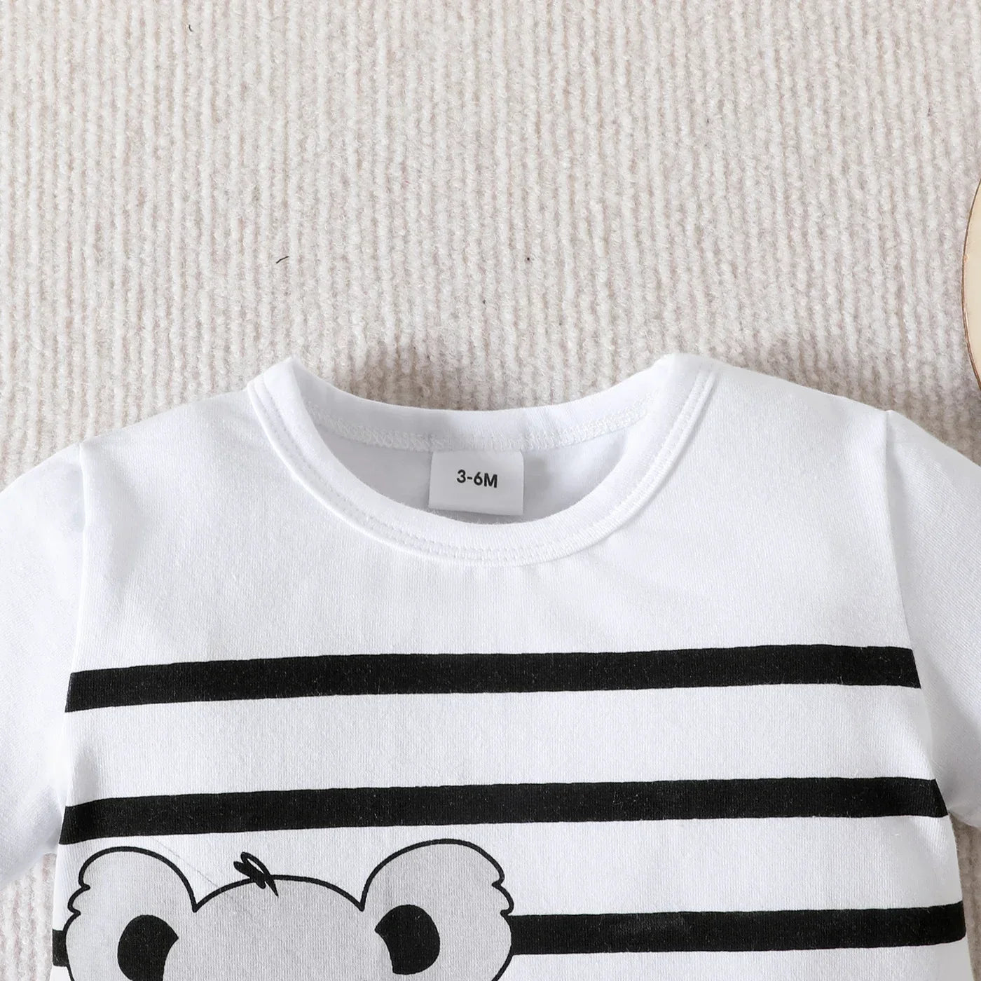 Ensemble t-shirt et short imprimé ours pour bébé garçon