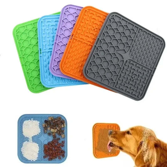 Silicone Pet Lick Mat Slowly Food Pad