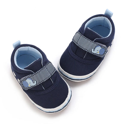 Baby-Jungen Anti-Rutsch-Laufschuhe aus Canvas