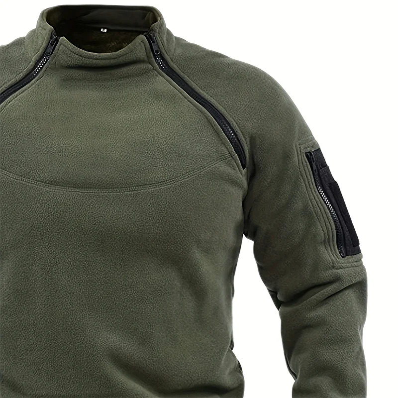 Taktischer Fleecepullover, Militär-Sweatshirt – Winddicht