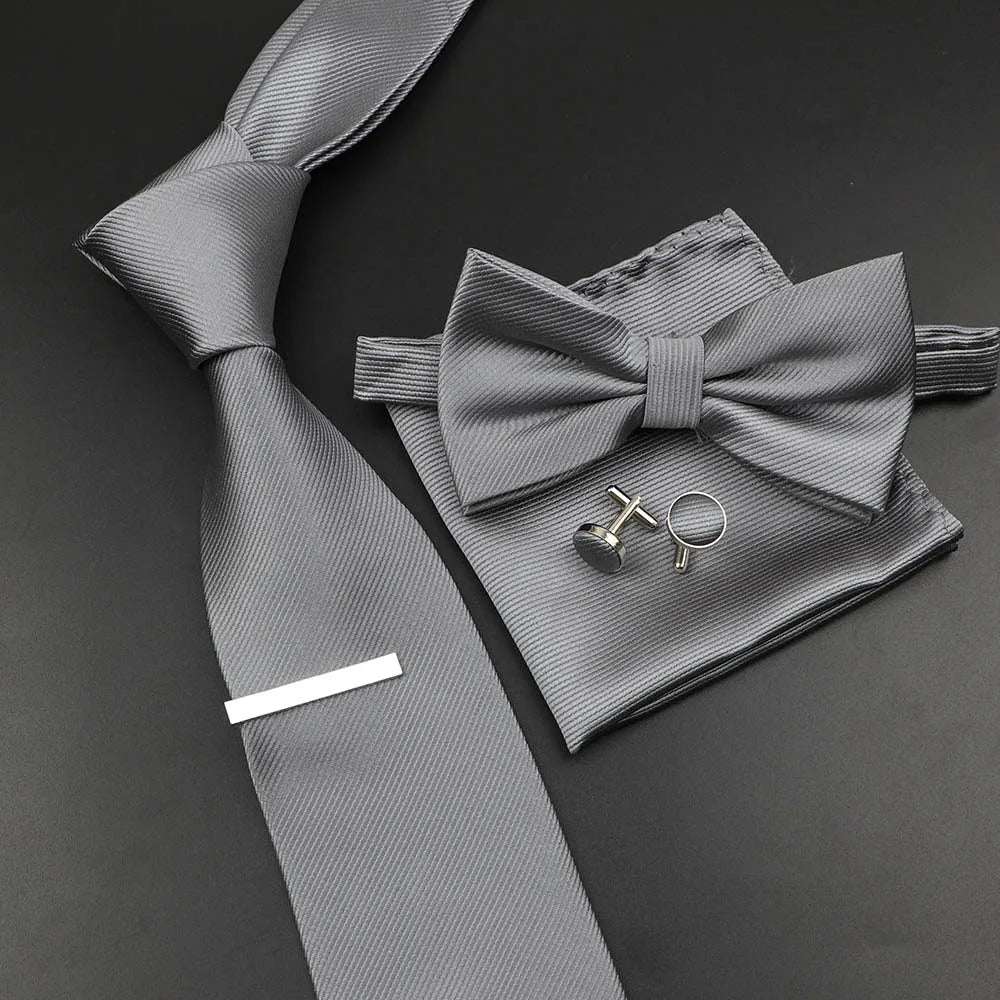 Men's Business Worker Silk Jacquard Woven Necktie