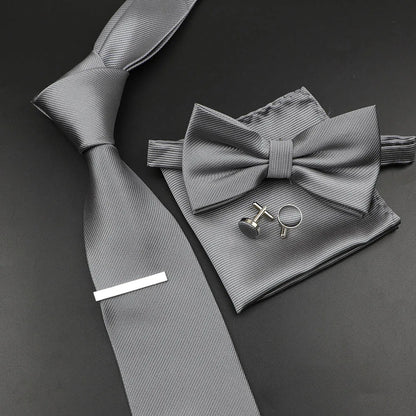 Men's Business Worker Silk Jacquard Woven Necktie